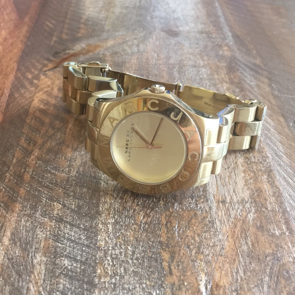 Marc Jacobs Gold Watch